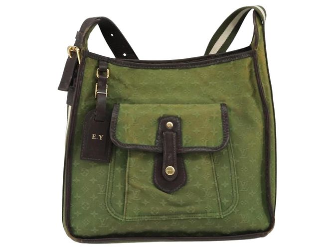 LOUIS VUITTON Monogram Mini Besace Mary Kate Borsa TST Khaki M92322 LV Auth BA8348 Cachi - vista 13