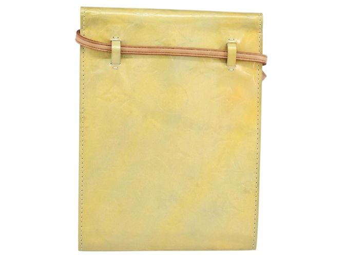 LOUIS VUITTON Borsa a spalla Kenmare Monogram Vernis Grigio M91060 LV Auth ka022 - vista 2