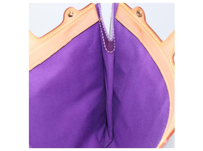 LOUIS VUITTON Borsa Tote Stanton Monogram Vernis Viola M91079 Auth BA7915 Porpora - vista 19