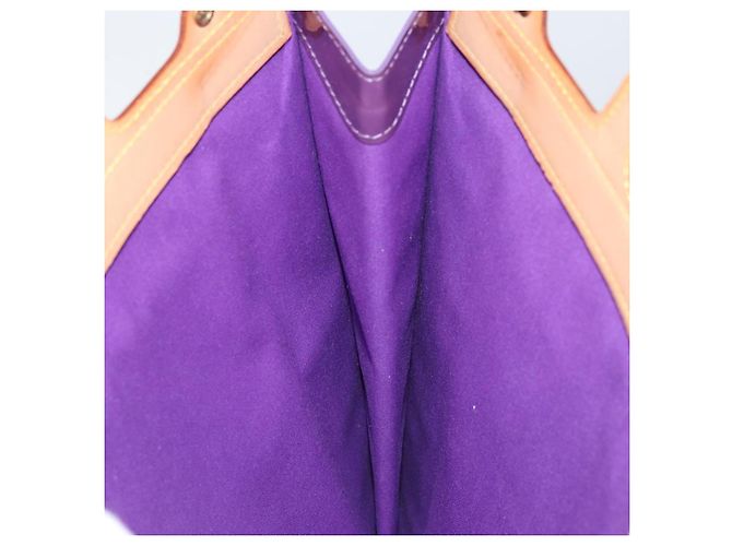 LOUIS VUITTON Borsa Tote Stanton Monogram Vernis Viola M91079 Auth BA7915 Porpora - vista 20