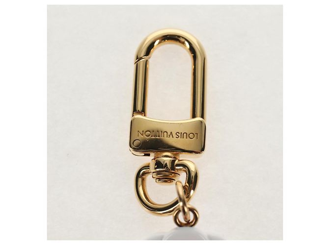 LOUIS VUITTON Portachiavi Petula Rosso Supporto per Chiavi metallo Oro M01437 Auth 145711SAM - vista 8