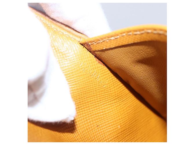 LOUIS VUITTON Monogram Mini Lin Cartera Porte Tresor Beige M92444 LV Auth bs31259 - vista 12