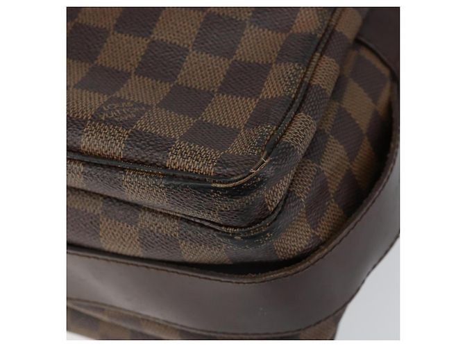 LOUIS VUITTON Borsa a Spalla Naviglio Damier Ebene N45255 LV Auth 149610 - vista 17