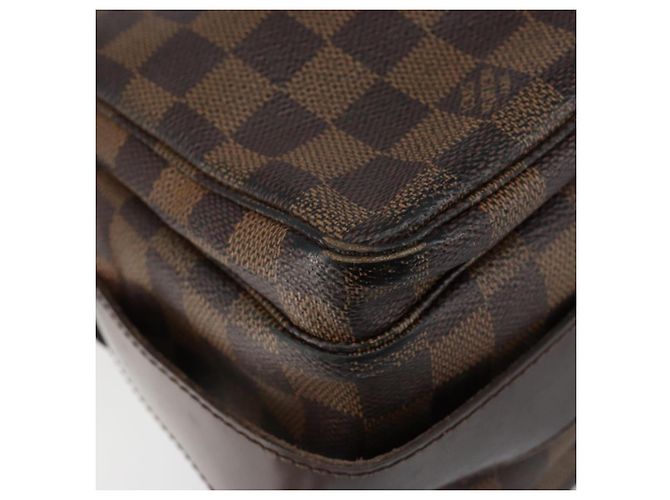 LOUIS VUITTON Borsa a Spalla Naviglio Damier Ebene N45255 LV Auth 149610 - vista 18