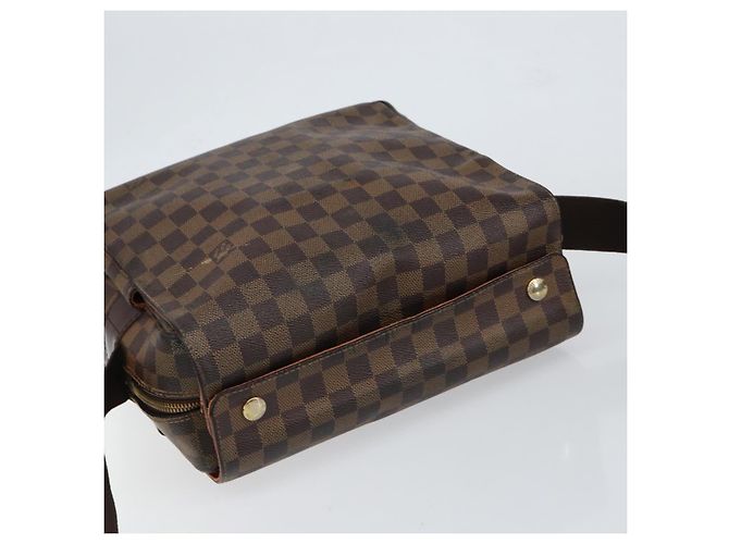 LOUIS VUITTON Borsa a Spalla Naviglio Damier Ebene N45255 LV Auth 149610 - vista 6