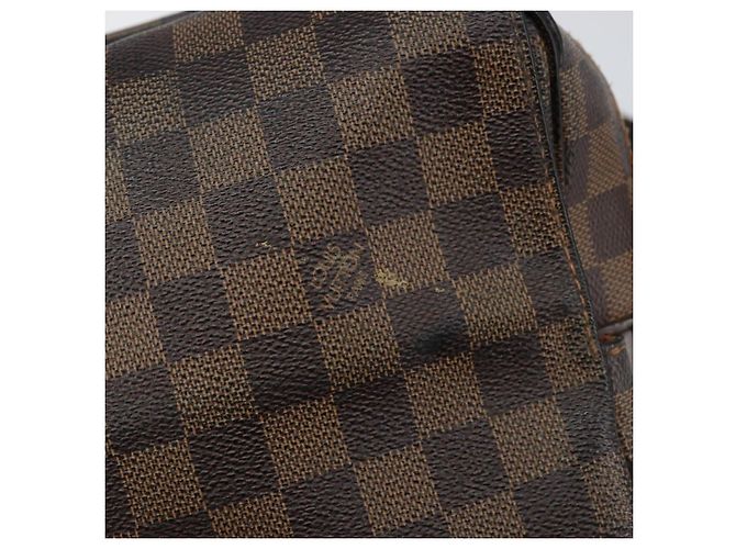 LOUIS VUITTON Borsa a Spalla Naviglio Damier Ebene N45255 LV Auth 149610 - vista 8