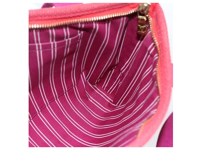 LOUIS VUITTON Antigua Kava PM Borsa Tote Canvas Rossa M40037 LV Auth ka001 Rosso - vista 18
