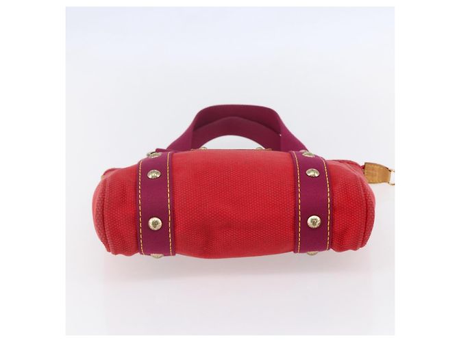 LOUIS VUITTON Antigua Kava PM Borsa Tote Canvas Rossa M40037 LV Auth ka001 Rosso - vista 5