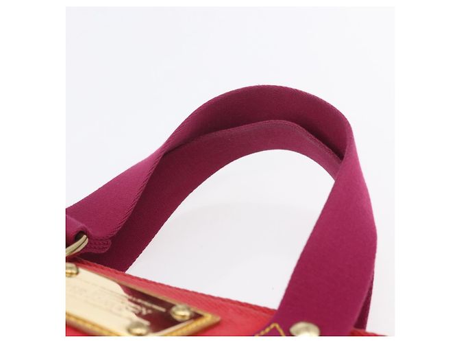LOUIS VUITTON Antigua Kava PM Borsa Tote Canvas Rossa M40037 LV Auth ka001 Rosso - vista 8
