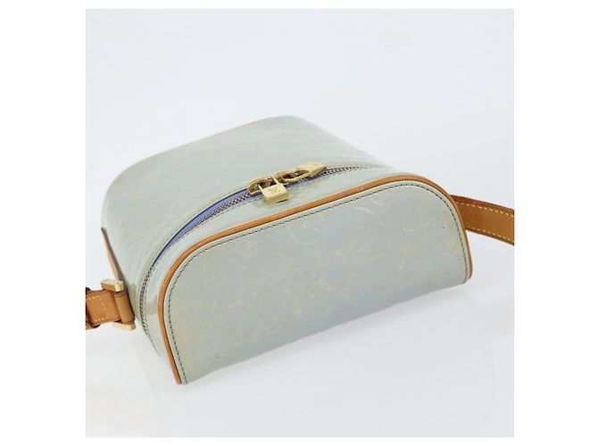 LOUIS VUITTON Bolsa Vertical Sullivan Monogram Vernis Lavande M91258 Auth 152752 - vista 6