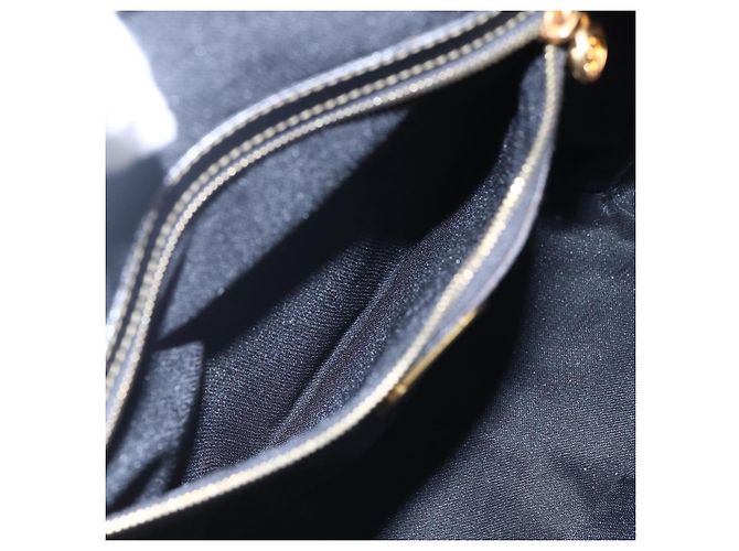 Pequin FENDI Pecan Canvas Rucksack Braun Schwarz Auth bs30797 - Ansicht 22