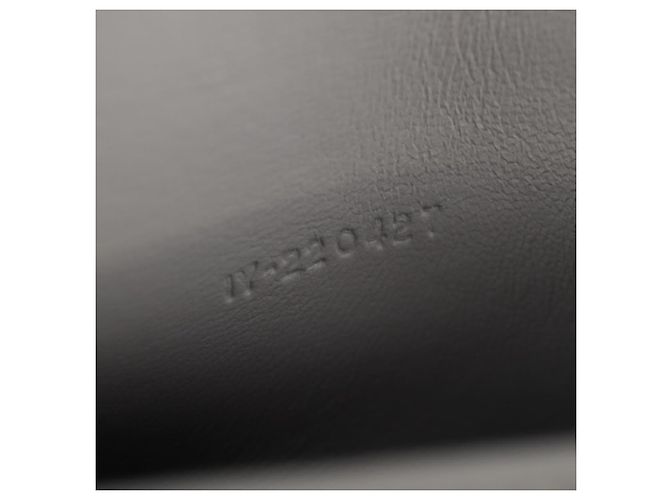 Pochette in pelle bianca e argento Auth 150881AV di Salvatore Ferragamo Bianco - vista 11