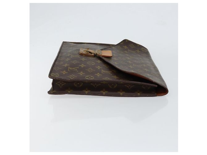 LOUIS VUITTON Monogram Porta Documenti Senatur Briefcase M53335 LV Auth bs30830 Monogramma - vista 3