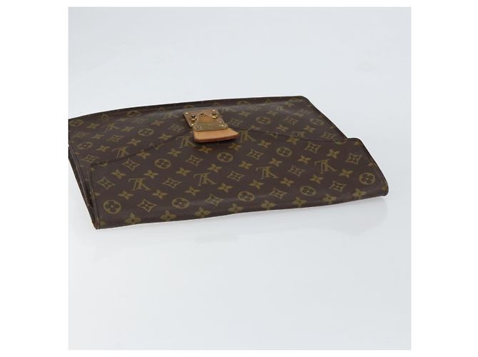 LOUIS VUITTON Monogram Porta Documenti Senatur Briefcase M53335 LV Auth bs30830 Monogramma - vista 5