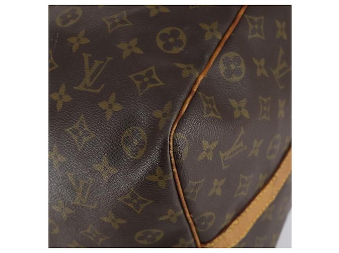 LOUIS VUITTON Borsa Boston Monogram Keepall Bandoulière 60 M41412 LV Auth BA7613 Monogramma - vista 15