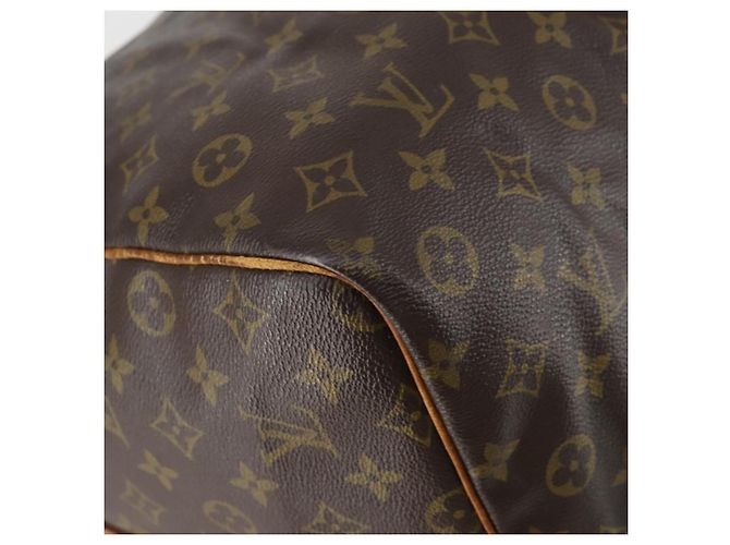 LOUIS VUITTON Borsa Boston Monogram Keepall Bandoulière 60 M41412 LV Auth BA7613 Monogramma - vista 16