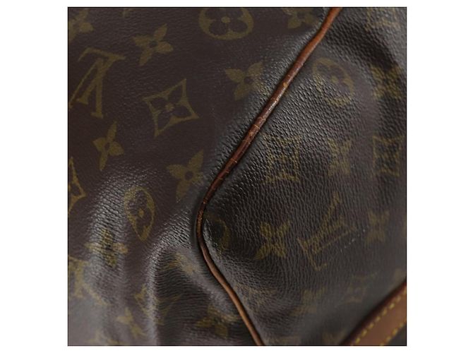 LOUIS VUITTON Borsa Boston Monogram Keepall Bandoulière 60 M41412 LV Auth BA7613 Monogramma - vista 17