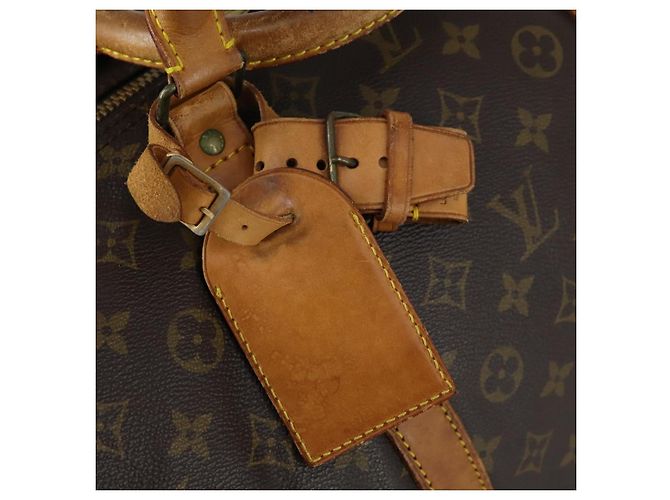 LOUIS VUITTON Borsa Boston Monogram Keepall Bandoulière 60 M41412 LV Auth BA7613 Monogramma - vista 20