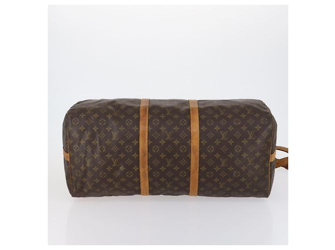 LOUIS VUITTON Borsa Boston Monogram Keepall Bandoulière 60 M41412 LV Auth BA7613 Monogramma - vista 5