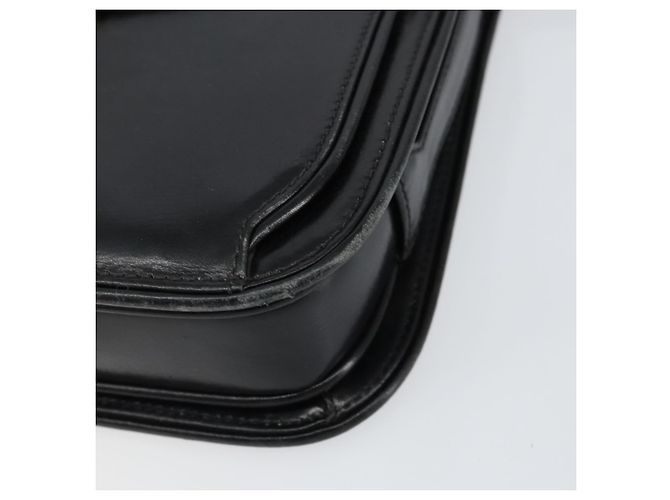 Gucci Borsa a Spalla in Pelle Nera e Oro Auth ep11854 Nero D'oro - vista 14
