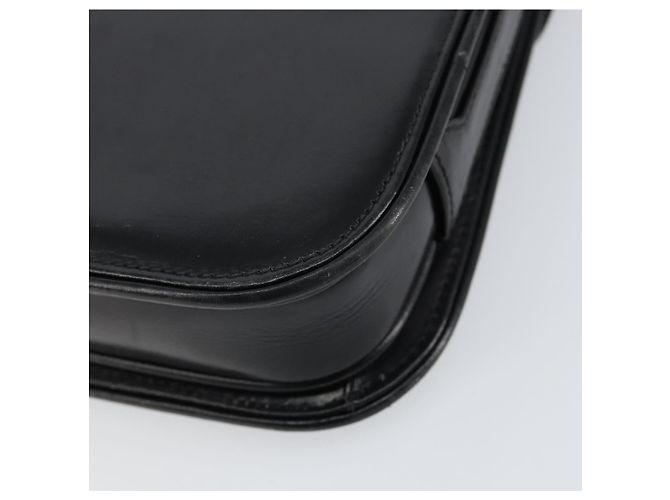 Gucci Borsa a Spalla in Pelle Nera e Oro Auth ep11854 Nero D'oro - vista 16