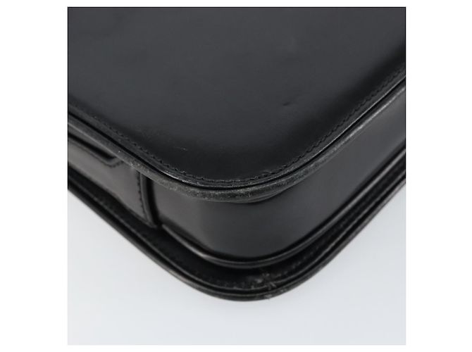 Gucci Borsa a Spalla in Pelle Nera e Oro Auth ep11854 Nero D'oro - vista 17