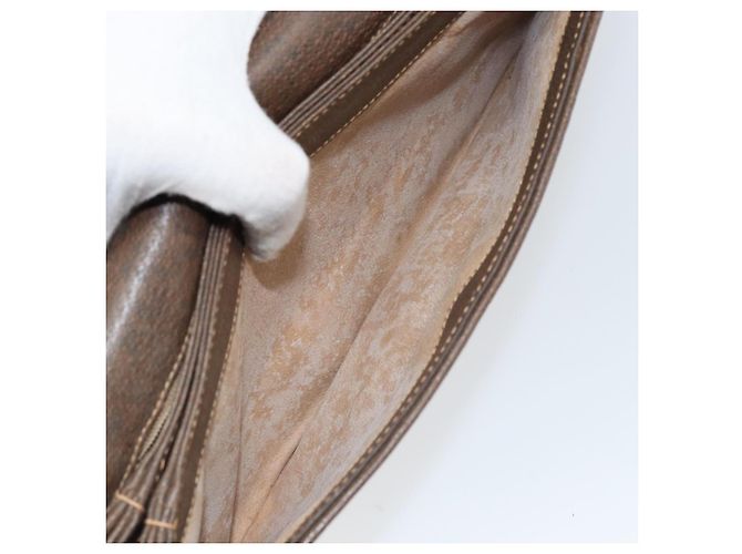 Gucci Borsa a Spalla GG Supreme PVC Beige Oro 004 106 0024 Auth 152353 D'oro - vista 11