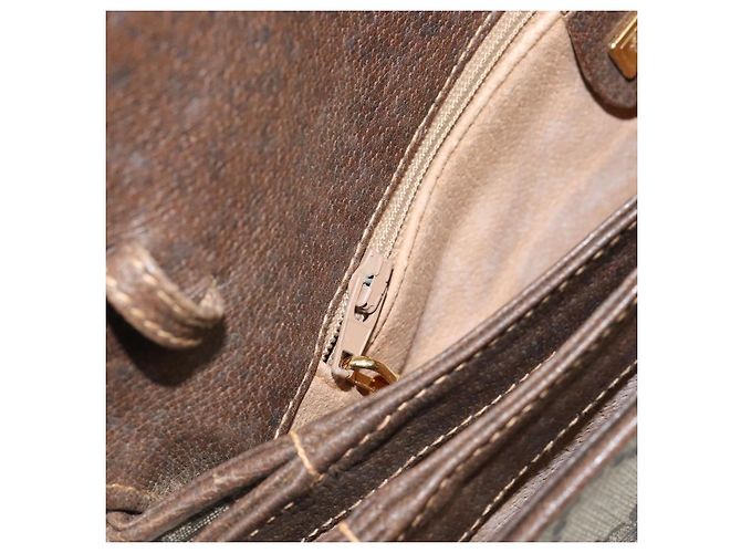 Gucci Borsa a Spalla GG Supreme PVC Beige Oro 004 106 0024 Auth 152353 D'oro - vista 22