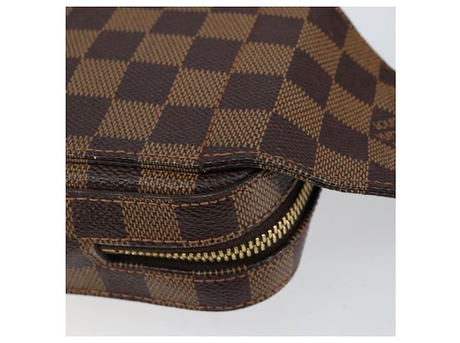 LOUIS VUITTON Borsa a Spalla Geronimos Damier Ebene N51994 LV Auth 149566 - vista 16