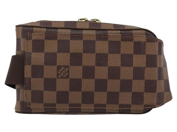 LOUIS VUITTON Borsa a Spalla Geronimos Damier Ebene N51994 LV Auth 149566 - vista 2