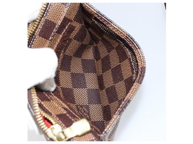 LOUIS VUITTON Borsa a Spalla Geronimos Damier Ebene N51994 LV Auth 149566 - vista 21
