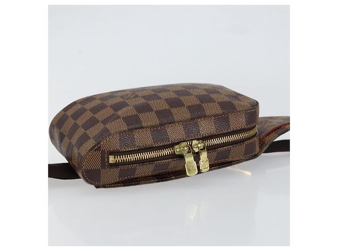 LOUIS VUITTON Borsa a Spalla Geronimos Damier Ebene N51994 LV Auth 149566 - vista 6