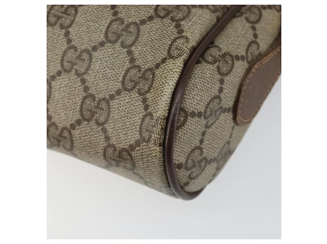 Bolsa Sherry Line GG Supreme Web da GUCCI em PVC bege e vermelho 56 02 087 Auth 151921 - vista 15