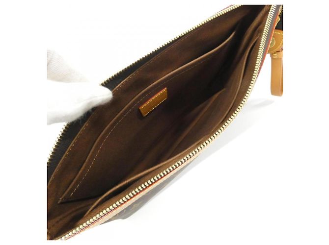 Pochette Voyage Souple Monogram Archive Louis Vuitton Braun - Ansicht 8