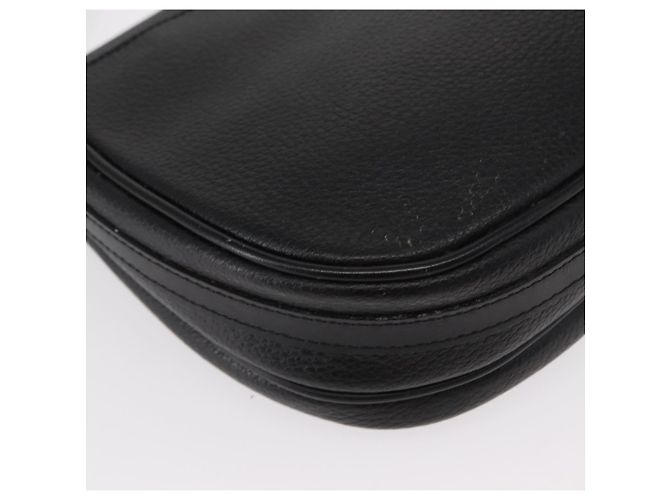 Autre Marque Borsa a Spalla Burberrys in Pelle Nera e Oro Auth ep11908 Nero D'oro - vista 15