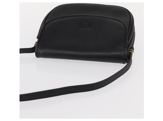 Autre Marque Borsa a Spalla Burberrys in Pelle Nera e Oro Auth ep11908 Nero D'oro - vista 6
