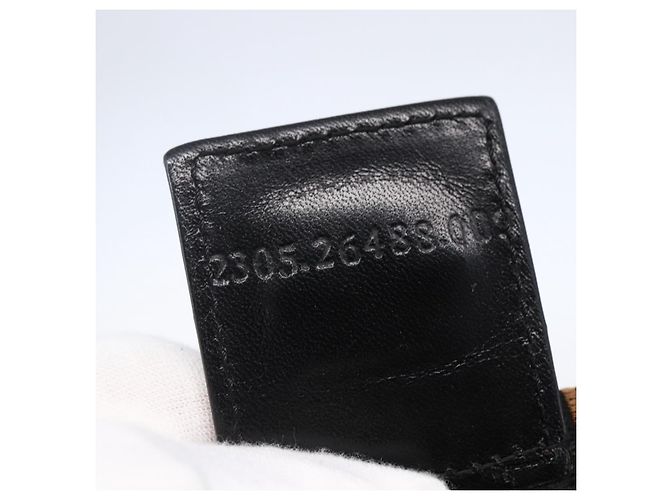 Borsa a mano FENDI in nylon nero Auth ep11928 - vista 12