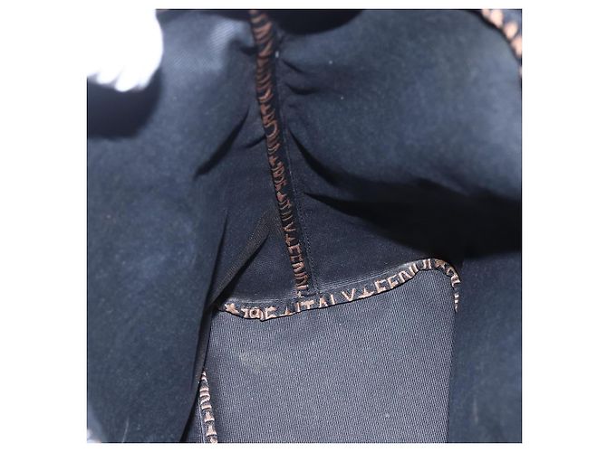 Borsa a mano FENDI in nylon nero Auth ep11928 - vista 19