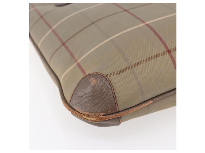 Autre Marque Borsa Tote Nova Check in tela beige e oro Auth mr1554 di Burberrys D'oro - vista 14
