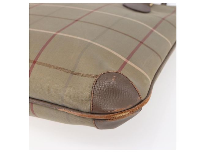 Autre Marque Borsa Tote Nova Check in tela beige e oro Auth mr1554 di Burberrys D'oro - vista 15