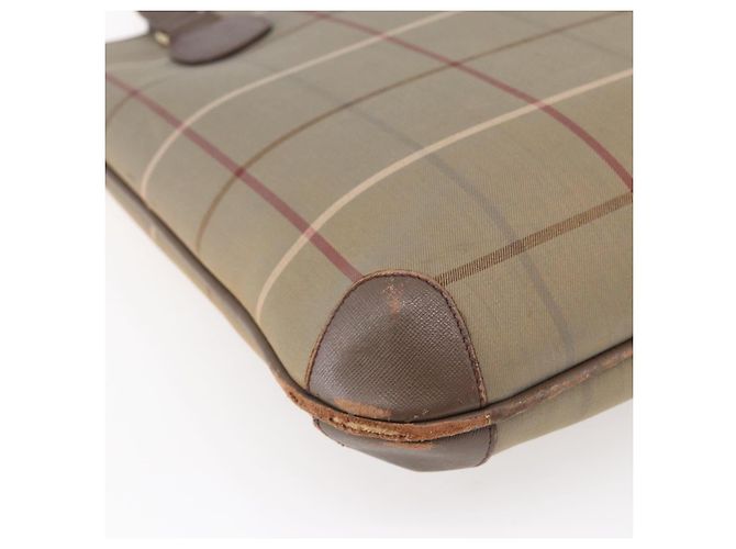 Autre Marque Borsa Tote Nova Check in tela beige e oro Auth mr1554 di Burberrys D'oro - vista 16