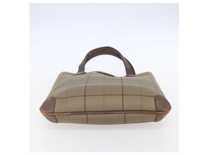 Autre Marque Borsa Tote Nova Check in tela beige e oro Auth mr1554 di Burberrys D'oro - vista 5