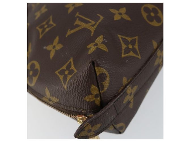 LOUIS VUITTON Trousse Demi Ronde Monogram Pouch Cosmétique M47520 LV Auth 152763 Monogramme - vue 14