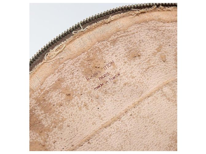LOUIS VUITTON Trousse Demi Ronde Monogram Pouch Cosmétique M47520 LV Auth 152763 Monogramme - vue 17