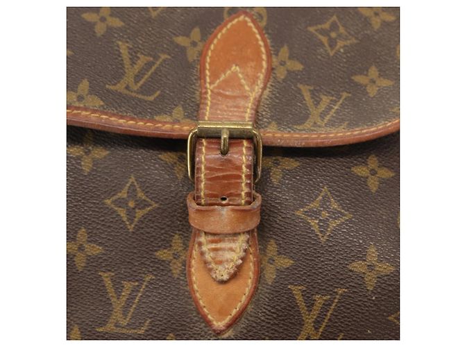 LOUIS VUITTON Monogram Gibeciere GM Borsa a Spalla M42246 LV Auth ka179 Monogramma - view 10