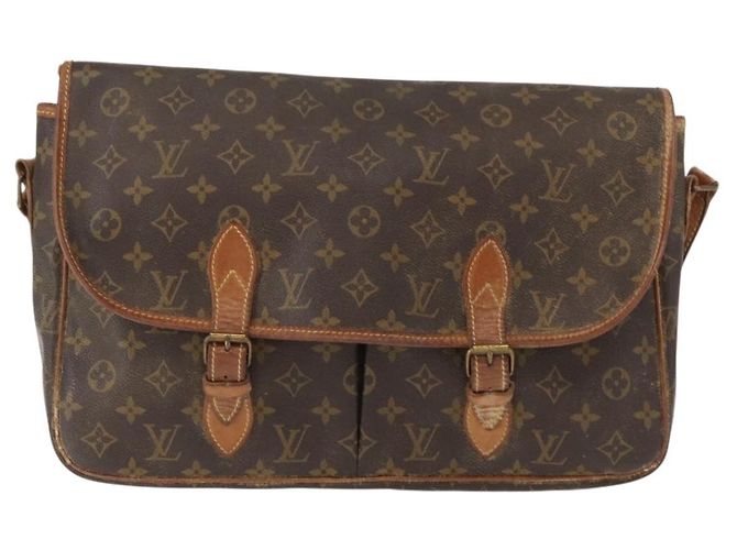 LOUIS VUITTON Monogram Gibeciere GM Borsa a Spalla M42246 LV Auth ka179 Monogramma - view 13