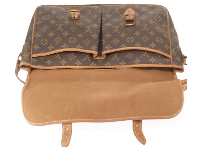 LOUIS VUITTON Monogram Gibeciere GM Borsa a Spalla M42246 LV Auth ka179 Monogramma - view 18