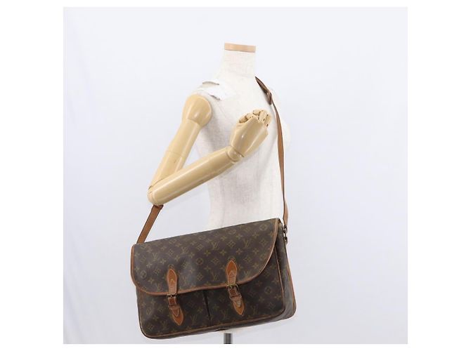 LOUIS VUITTON Monogram Gibeciere GM Borsa a Spalla M42246 LV Auth ka179 Monogramma - view 25
