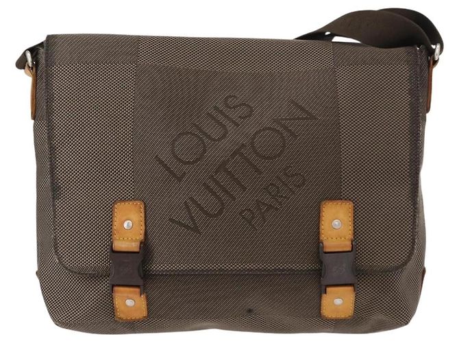 LOUIS VUITTON Schultertasche Damier Geant Roux Größe M93077 Auth LV ep11763 - Ansicht 13