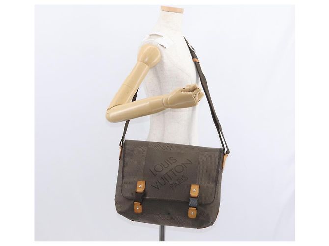 LOUIS VUITTON Schultertasche Damier Geant Roux Größe M93077 Auth LV ep11763 - Ansicht 27